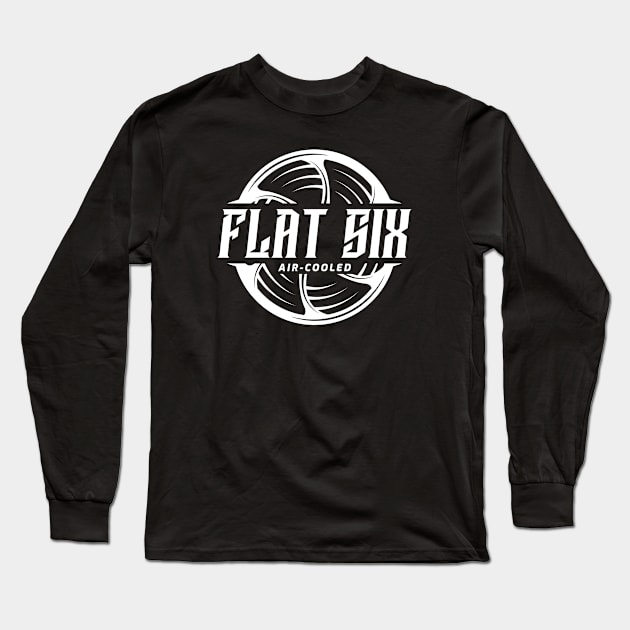 Flat Six Air-Cooled Long Sleeve T-Shirt by v55555